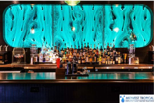 バブル・ウォール・ロッド・ペグ・スタイルの渦巻き模様